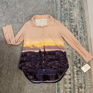 Long sleeved Lularoe top